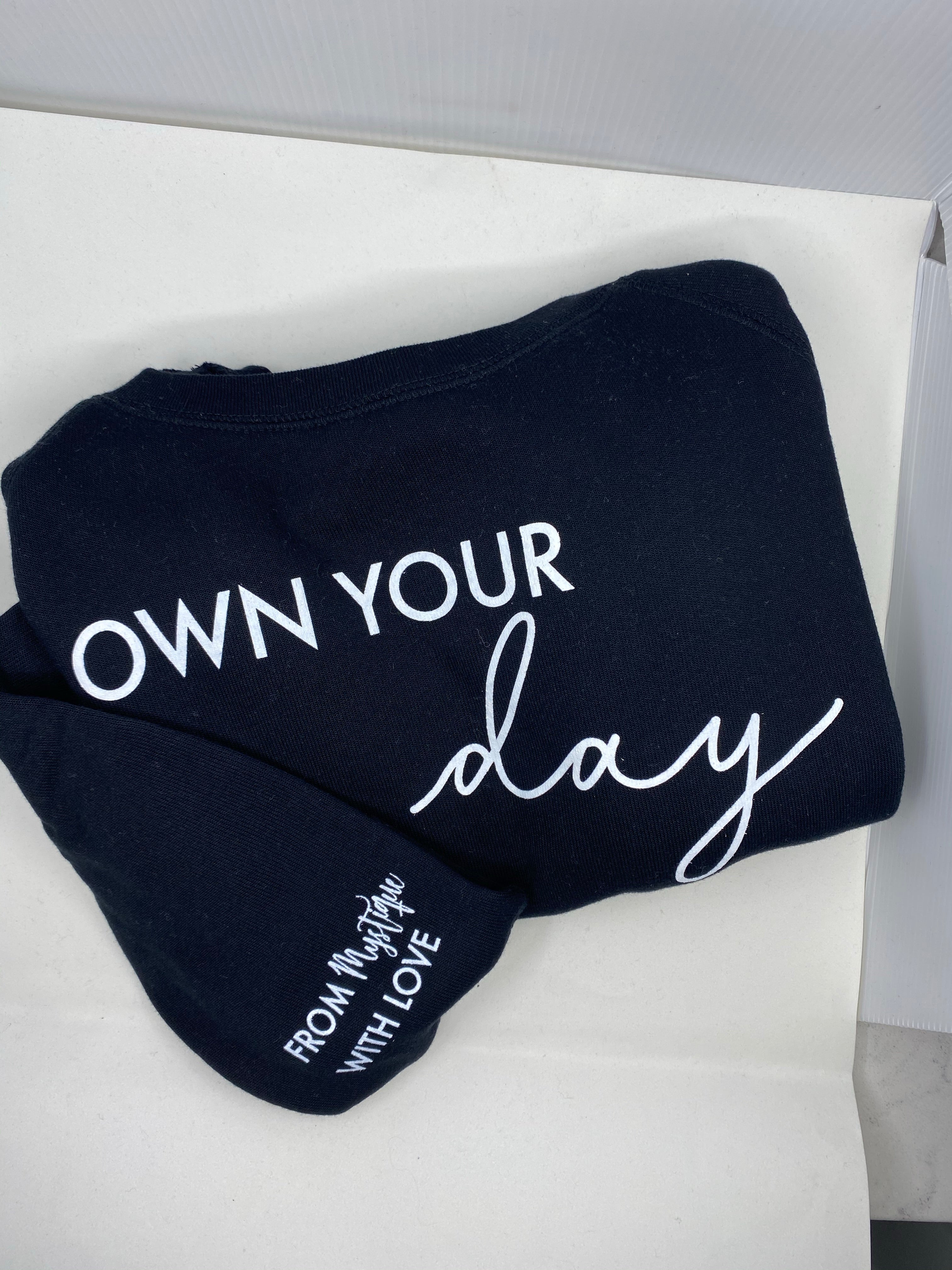 BLACK Hoodie || Own Your Day